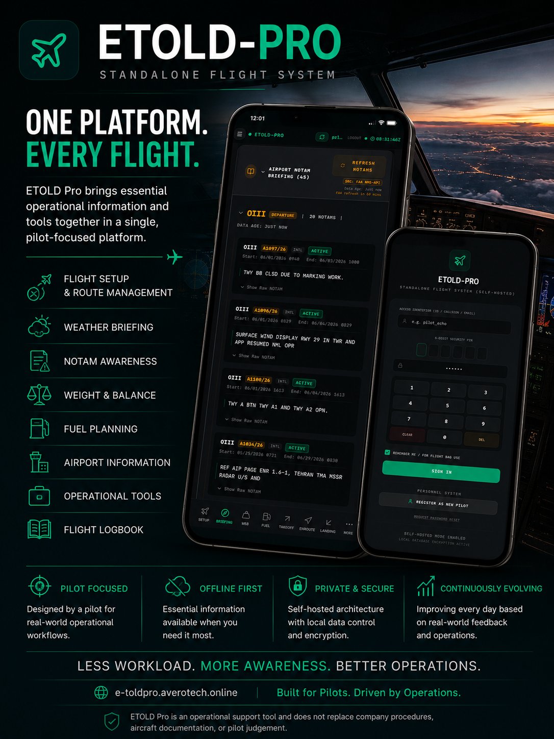 ETOLD Pro Interface